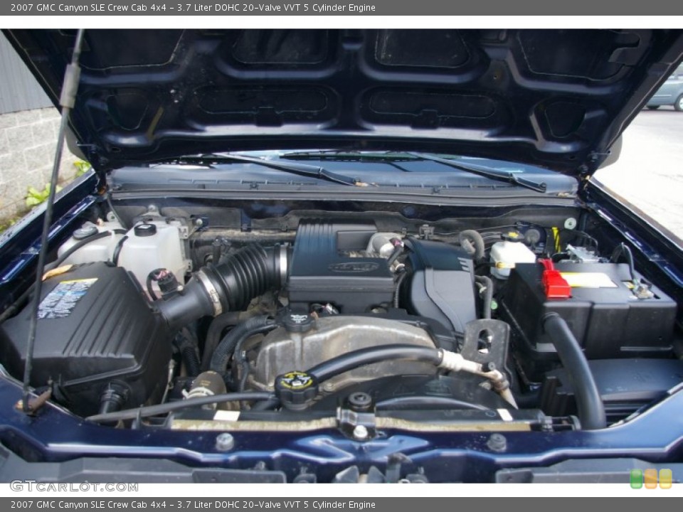 3.7 Liter DOHC 20-Valve VVT 5 Cylinder Engine for the 2007 GMC Canyon #55473308