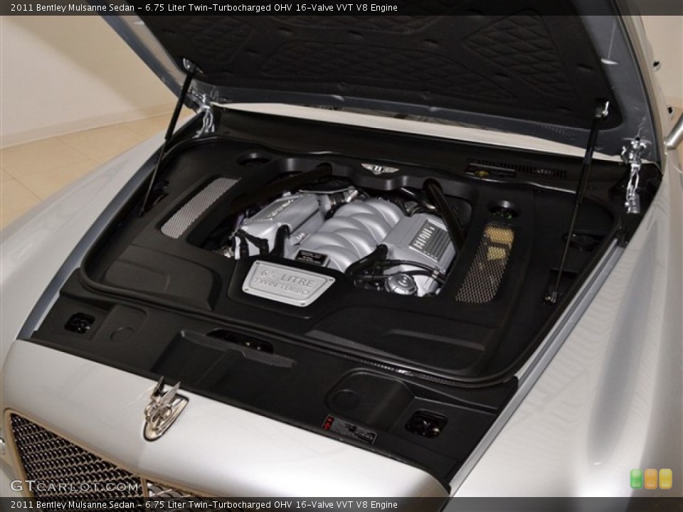 6.75 Liter Twin-Turbocharged OHV 16-Valve VVT V8 Engine for the 2011 Bentley Mulsanne #55486356