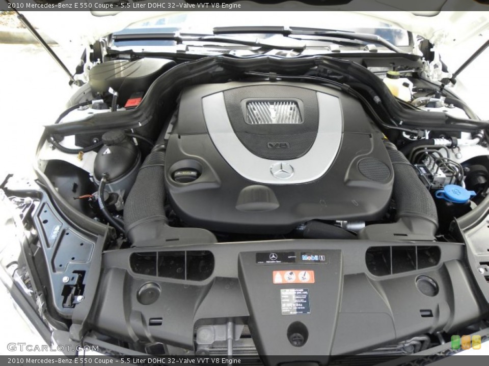 5.5 Liter DOHC 32-Valve VVT V8 Engine for the 2010 Mercedes-Benz E #55486940