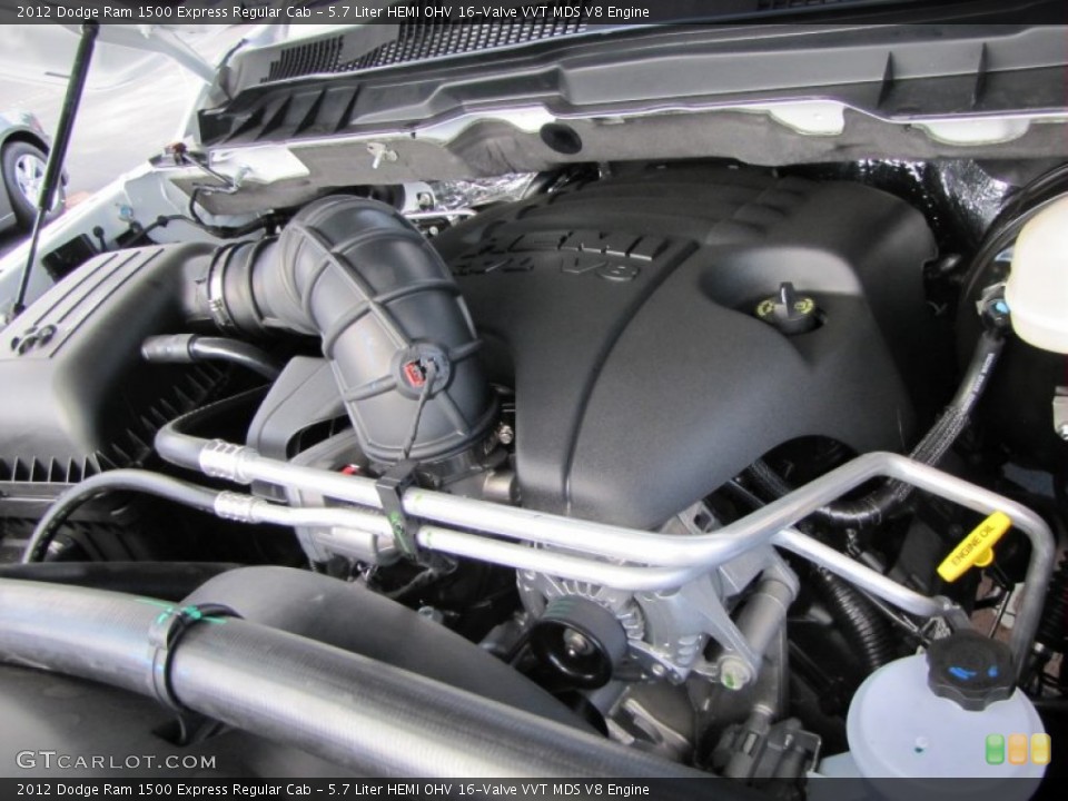 5.7 Liter HEMI OHV 16-Valve VVT MDS V8 Engine for the 2012 Dodge Ram 1500 #55488780
