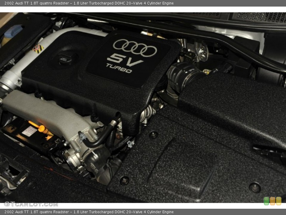 1.8 Liter Turbocharged DOHC 20-Valve 4 Cylinder Engine for the 2002 Audi TT #55489086