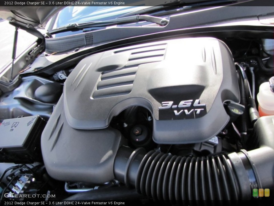 3.6 Liter DOHC 24-Valve Pentastar V6 Engine for the 2012 Dodge Charger #55489864