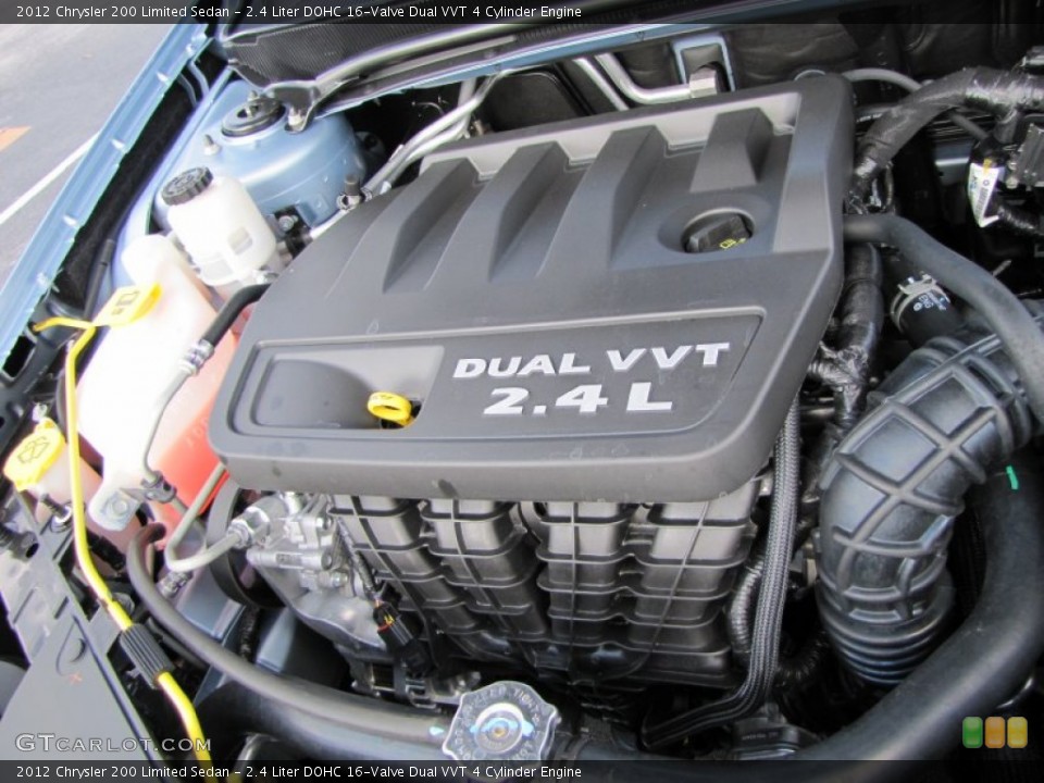 2.4 Liter DOHC 16-Valve Dual VVT 4 Cylinder Engine for the 2012 Chrysler 200 #55490917