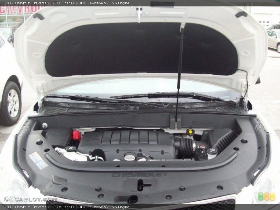 3.6 Liter DI DOHC 24-Valve VVT V6 2012 Chevrolet Traverse Engine