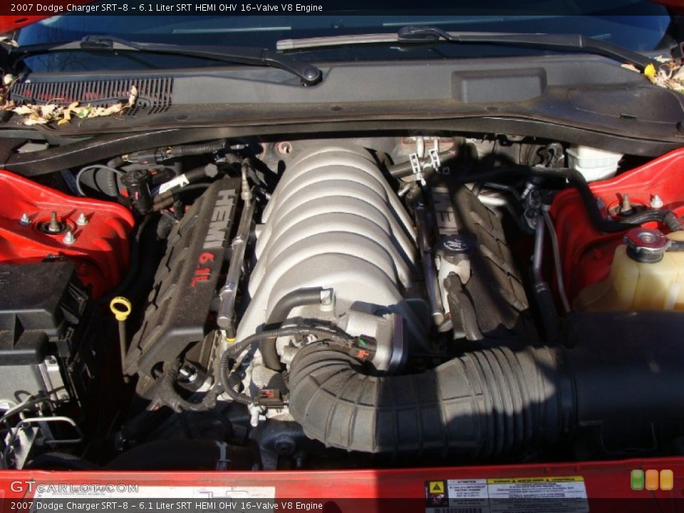 6.1 Liter SRT HEMI OHV 16-Valve V8 Engine for the 2007 Dodge Charger #55494959