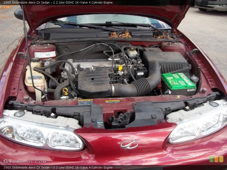2.2 Liter DOHC 16-Valve 4 Cylinder Engine for the 2003 Oldsmobile Alero #55498049