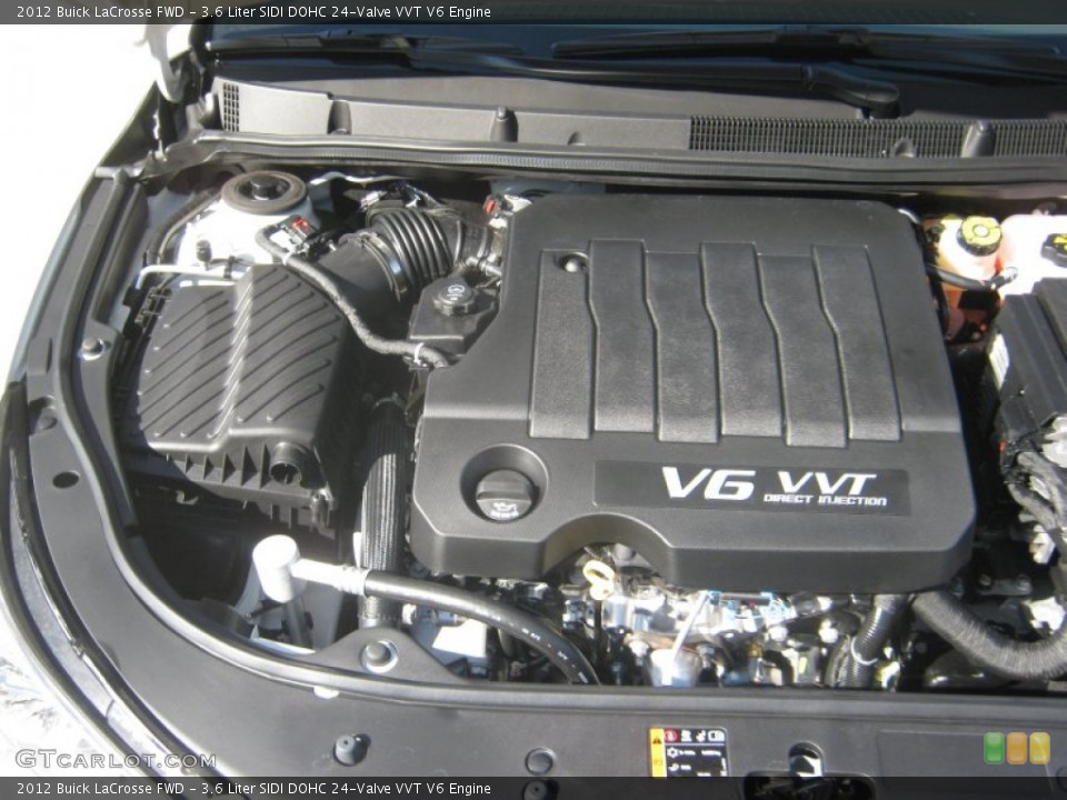 3.6 Liter SIDI DOHC 24-Valve VVT V6 Engine for the 2012 Buick LaCrosse #55499117