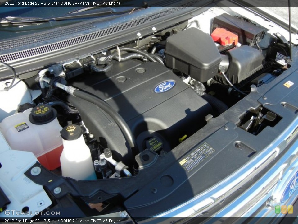 3.5 Liter DOHC 24-Valve TiVCT V6 Engine for the 2012 Ford Edge #55501115
