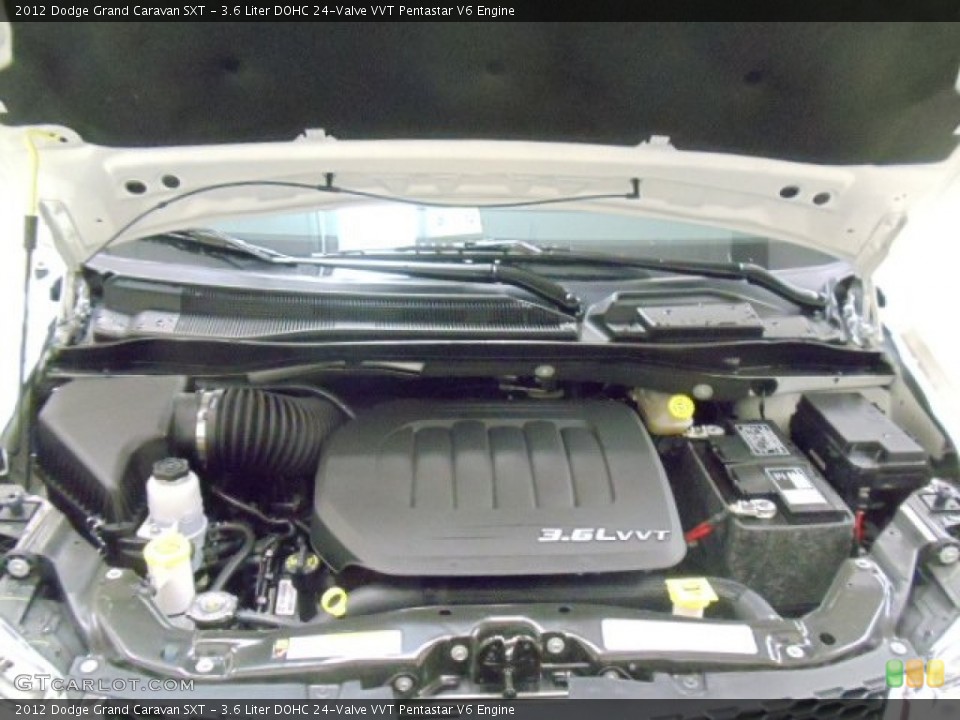 3.6 Liter DOHC 24-Valve VVT Pentastar V6 Engine for the 2012 Dodge Grand Caravan #55501808