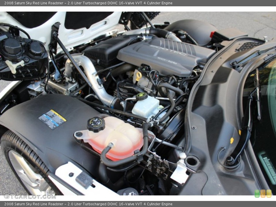 2.0 Liter Turbocharged DOHC 16-Valve VVT 4 Cylinder Engine for the 2008 Saturn Sky #55510094