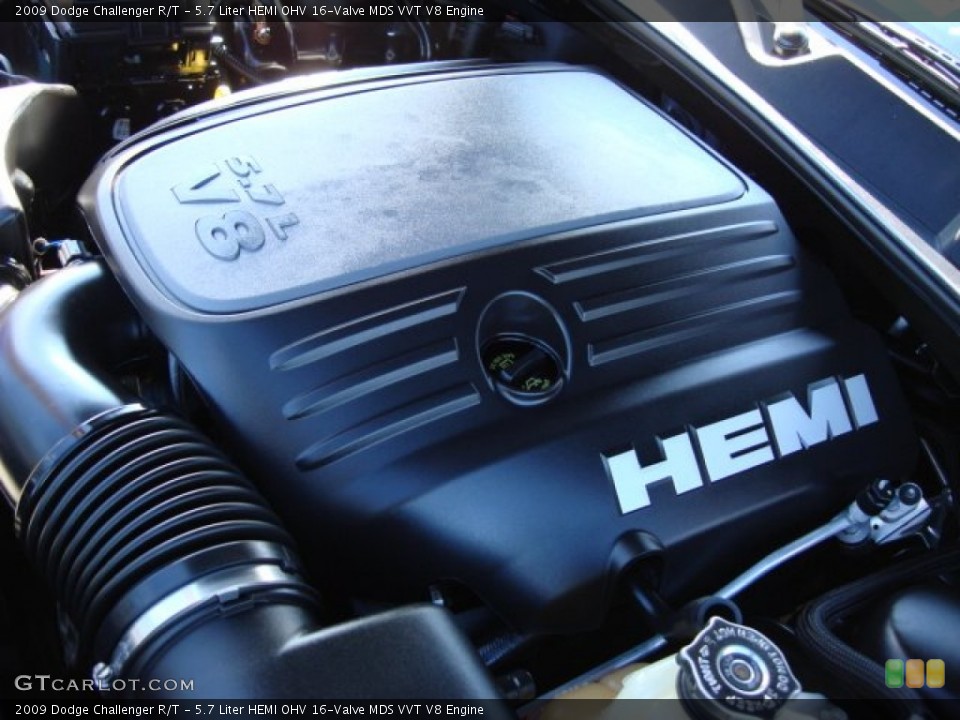 5.7 Liter HEMI OHV 16-Valve MDS VVT V8 Engine for the 2009 Dodge Challenger #55510703