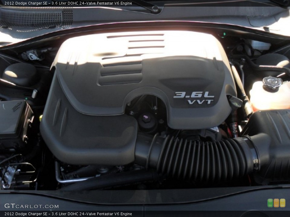 3.6 Liter DOHC 24-Valve Pentastar V6 Engine for the 2012 Dodge Charger #55520171