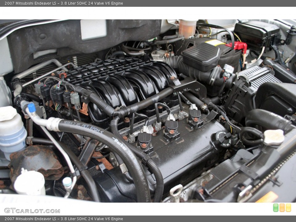 3.8 Liter SOHC 24 Valve V6 Engine for the 2007 Mitsubishi Endeavor #55530296