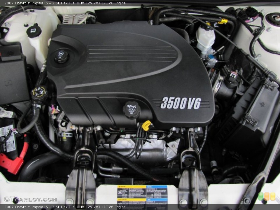 3.5L Flex Fuel OHV 12V VVT LZE V6 Engine for the 2007 Chevrolet Impala #55534157