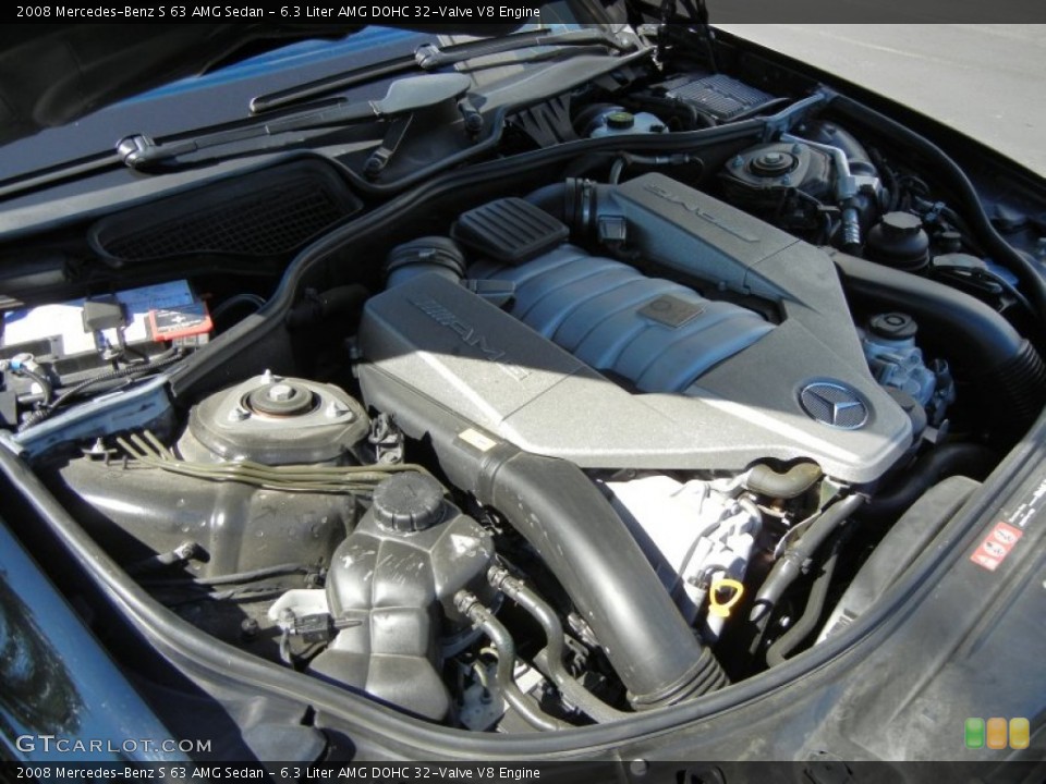 6.3 Liter AMG DOHC 32-Valve V8 Engine for the 2008 Mercedes-Benz S #55550814