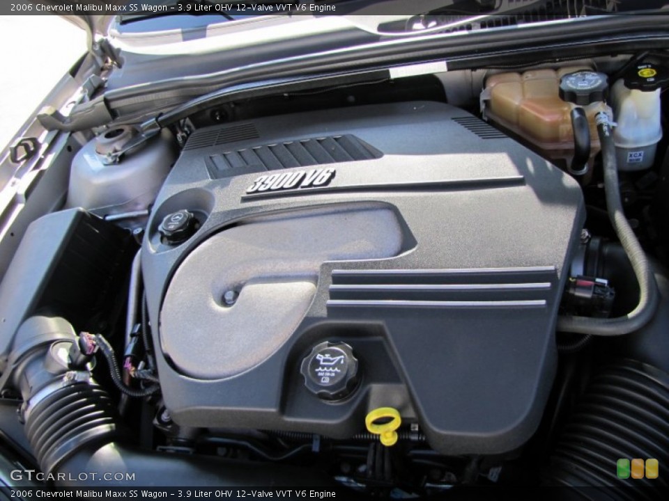 3.9 Liter OHV 12-Valve VVT V6 Engine for the 2006 Chevrolet Malibu #55551792