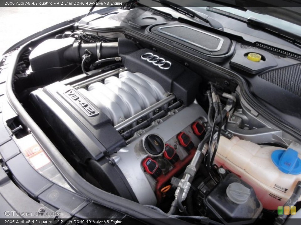 4.2 Liter DOHC 40-Valve V8 Engine for the 2006 Audi A8 #55560560