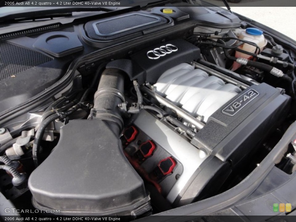 4.2 Liter DOHC 40-Valve V8 Engine for the 2006 Audi A8 #55560570