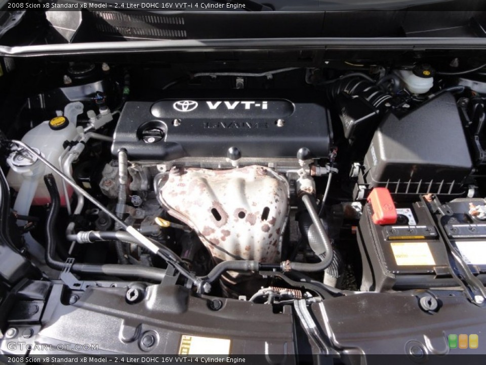 2.4 Liter DOHC 16V VVT-i 4 Cylinder Engine for the 2008 Scion xB #55560998