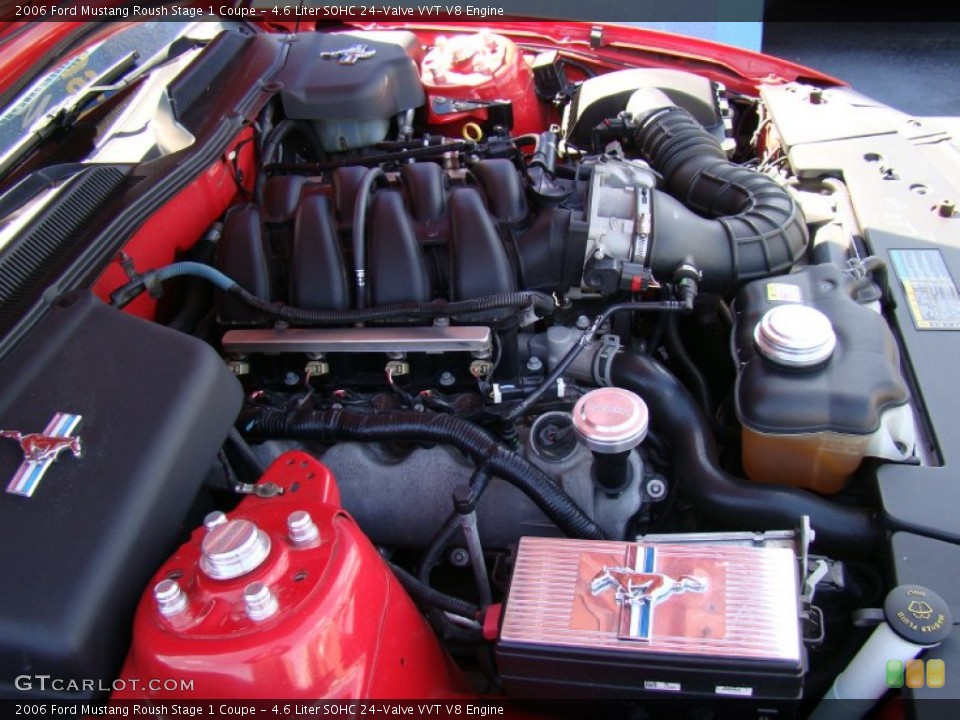 4.6 Liter SOHC 24-Valve VVT V8 Engine for the 2006 Ford Mustang #55563126