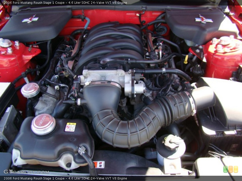 4.6 Liter SOHC 24-Valve VVT V8 Engine for the 2006 Ford Mustang #55563147