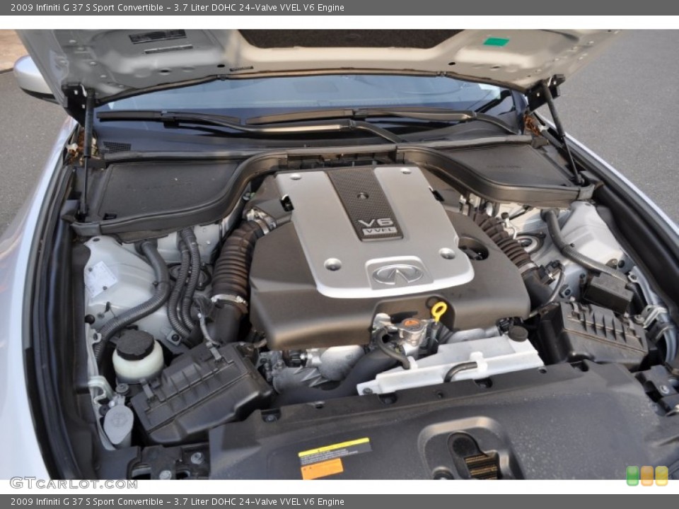 3.7 Liter DOHC 24-Valve VVEL V6 Engine for the 2009 Infiniti G #55564193