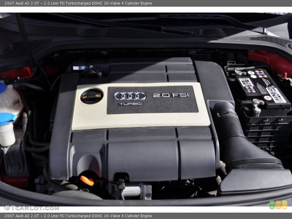 2.0 Liter FSI Turbocharged DOHC 16-Valve 4 Cylinder Engine for the 2007 Audi A3 #55567090