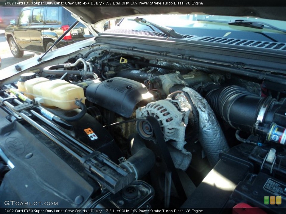 7.3 Liter OHV 16V Power Stroke Turbo Diesel V8 Engine for the 2002 Ford F350 Super Duty #55577502