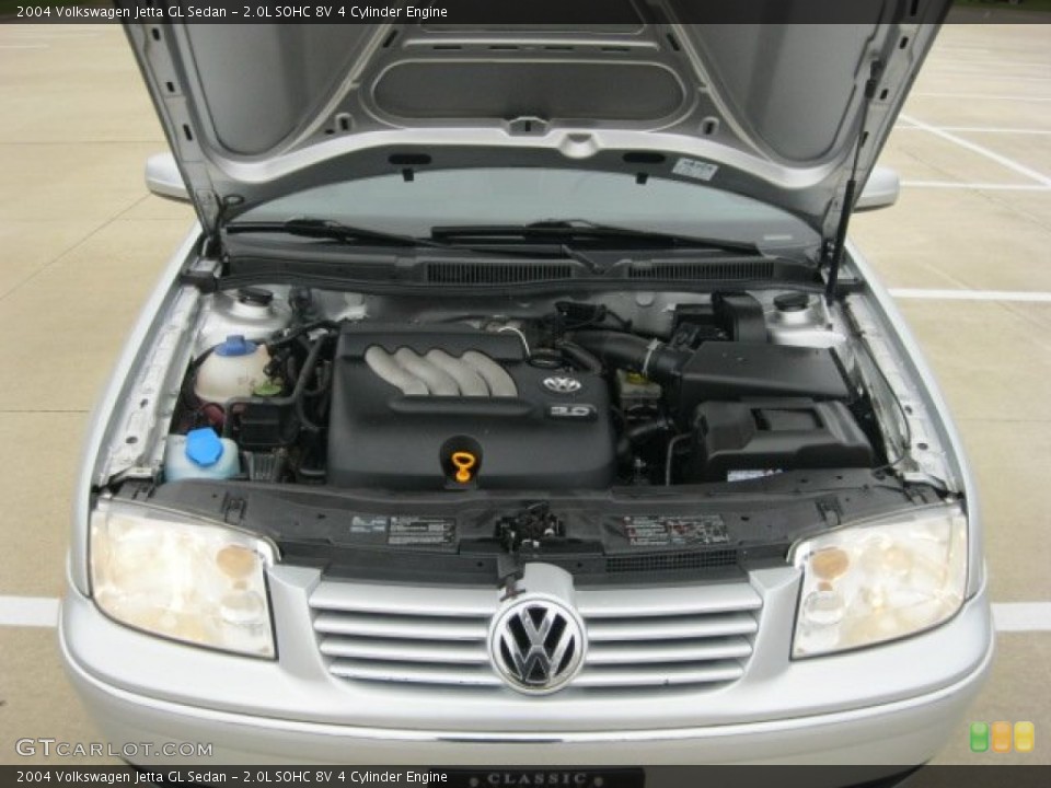2.0L SOHC 8V 4 Cylinder 2004 Volkswagen Jetta Engine