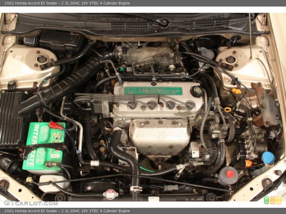 2.3L SOHC 16V VTEC 4 Cylinder Engine for the 2001 Honda Accord #55580562