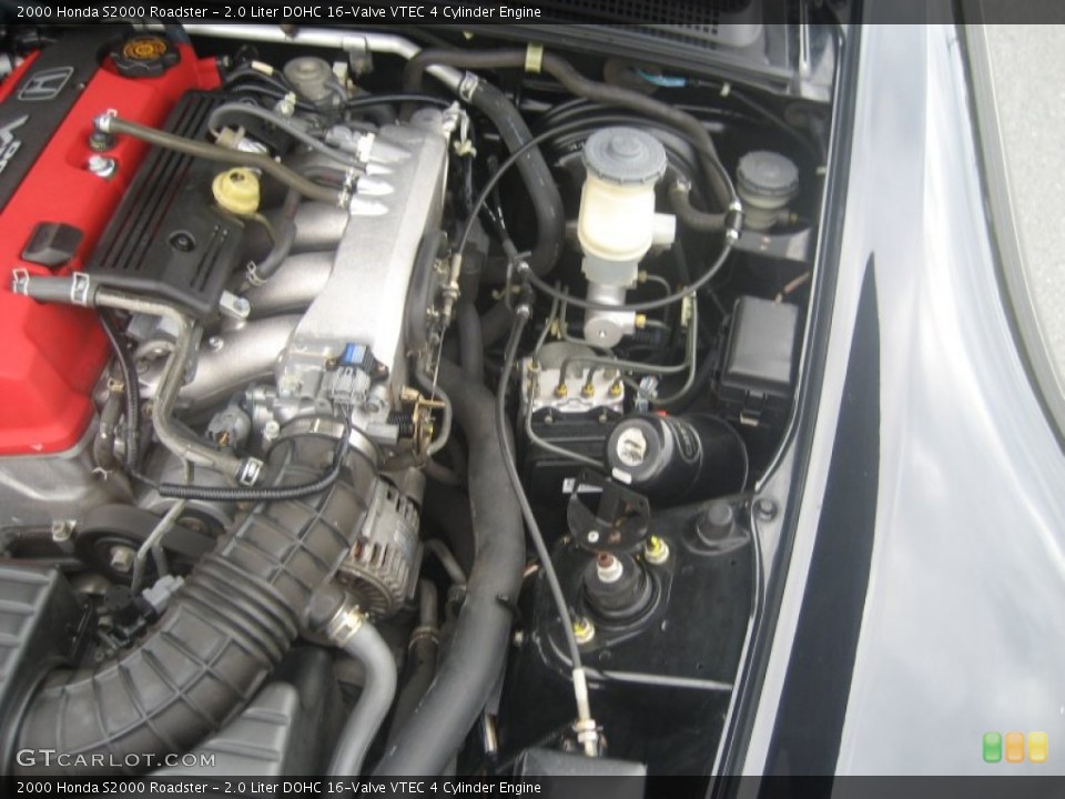 2.0 Liter DOHC 16-Valve VTEC 4 Cylinder Engine for the 2000 Honda S2000 #55582429