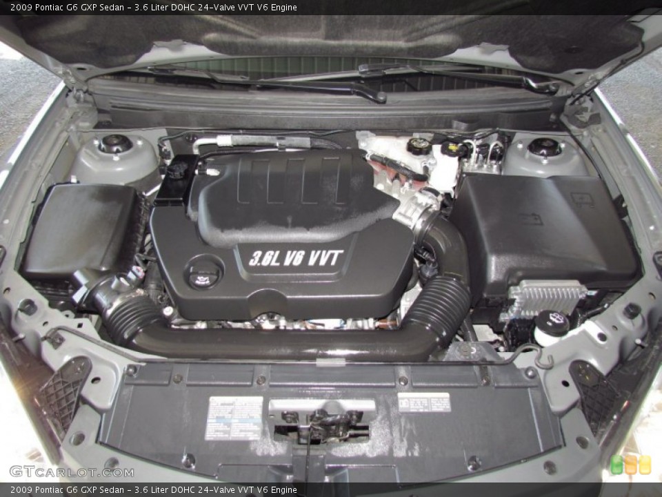 3.6 Liter DOHC 24-Valve VVT V6 Engine for the 2009 Pontiac G6 #55586914