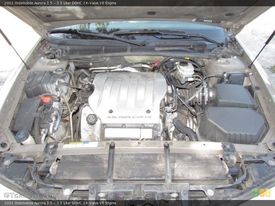 3.5 Liter DOHC 24-Valve V6 Engine for the 2001 Oldsmobile Aurora #55595780