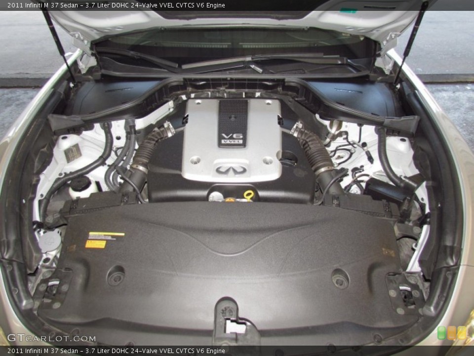 3.7 Liter DOHC 24-Valve VVEL CVTCS V6 Engine for the 2011 Infiniti M #55597978