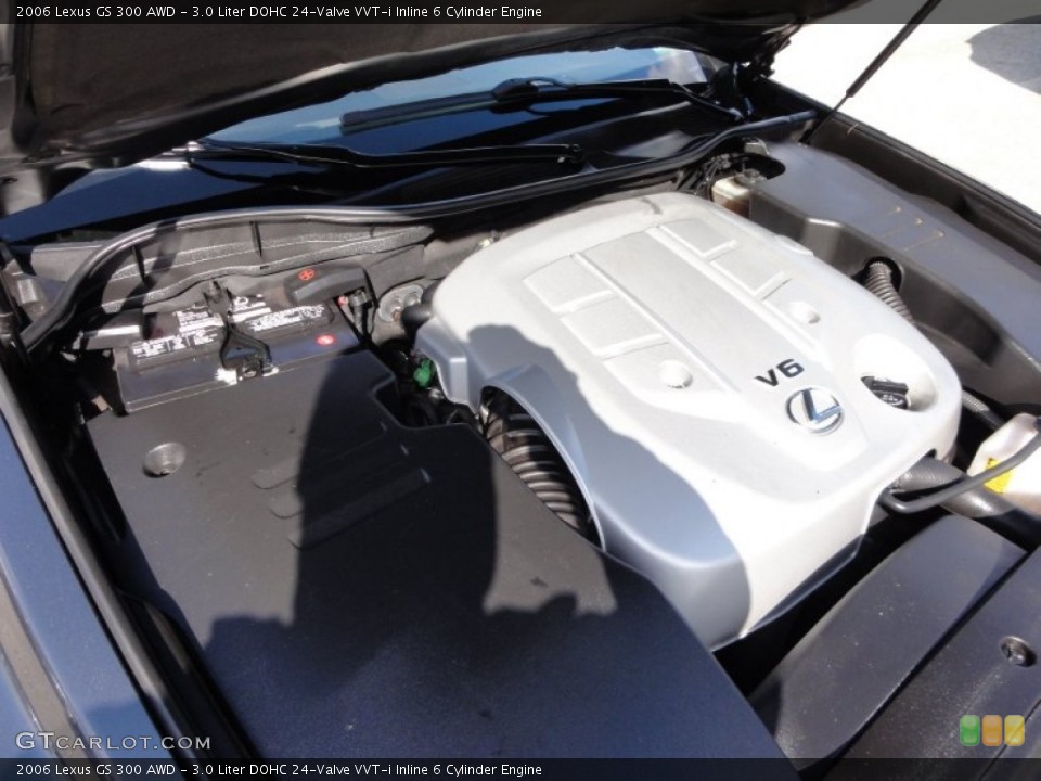 3.0 Liter DOHC 24-Valve VVT-i Inline 6 Cylinder Engine for the 2006 Lexus GS #55607638
