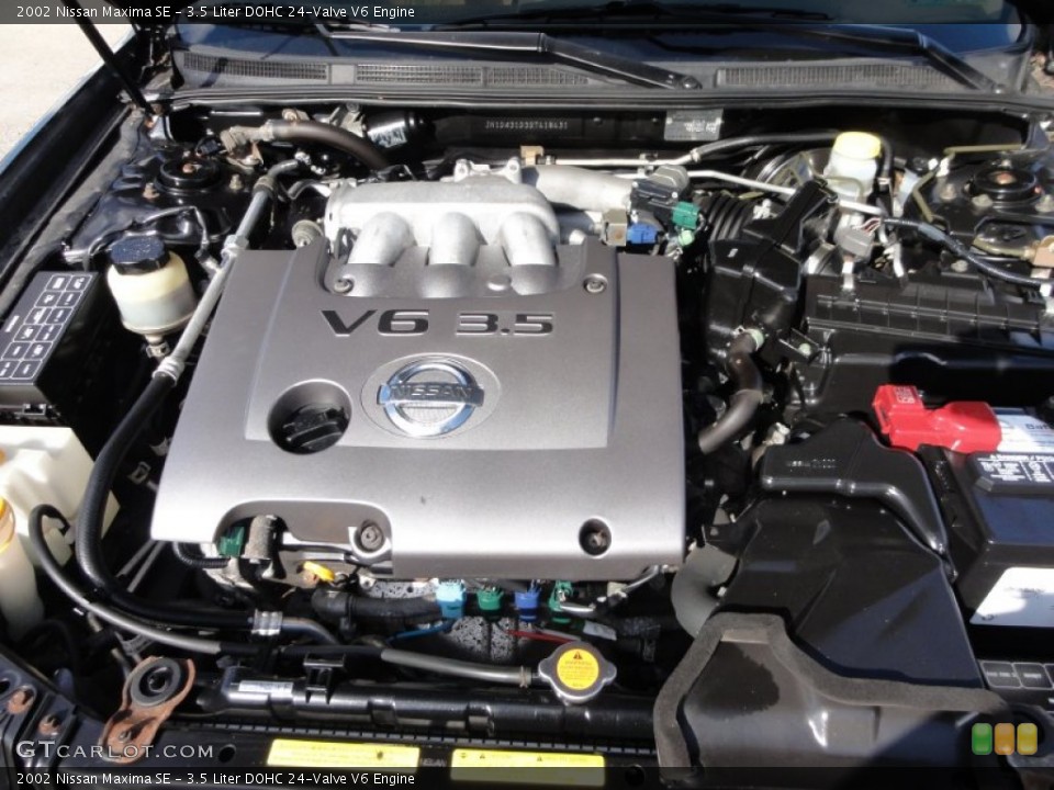 3.5 Liter DOHC 24-Valve V6 Engine for the 2002 Nissan Maxima #55608124