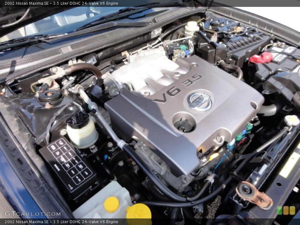 3.5 Liter DOHC 24-Valve V6 Engine for the 2002 Nissan Maxima #55608147