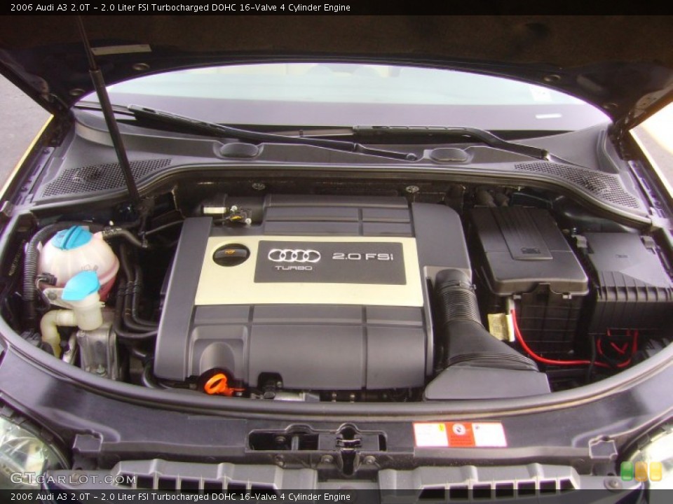2.0 Liter FSI Turbocharged DOHC 16-Valve 4 Cylinder Engine for the 2006 Audi A3 #55620012