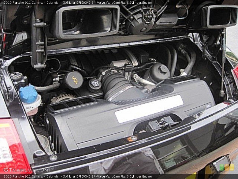 3.6 Liter DFI DOHC 24-Valve VarioCam Flat 6 Cylinder Engine for the 2010 Porsche 911 #55624397