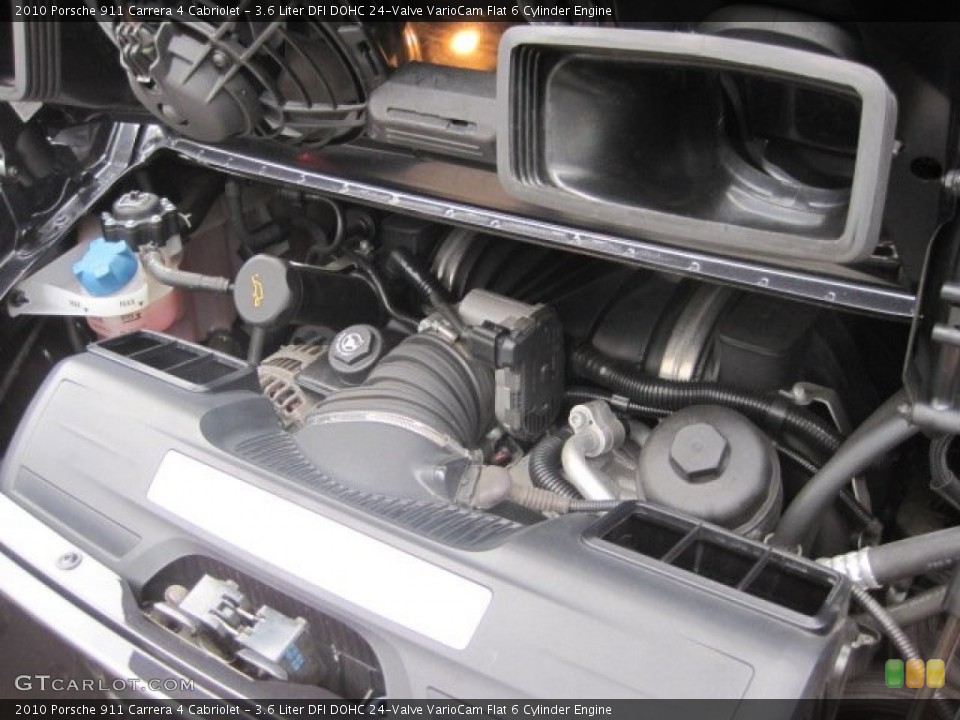 3.6 Liter DFI DOHC 24-Valve VarioCam Flat 6 Cylinder Engine for the 2010 Porsche 911 #55624406