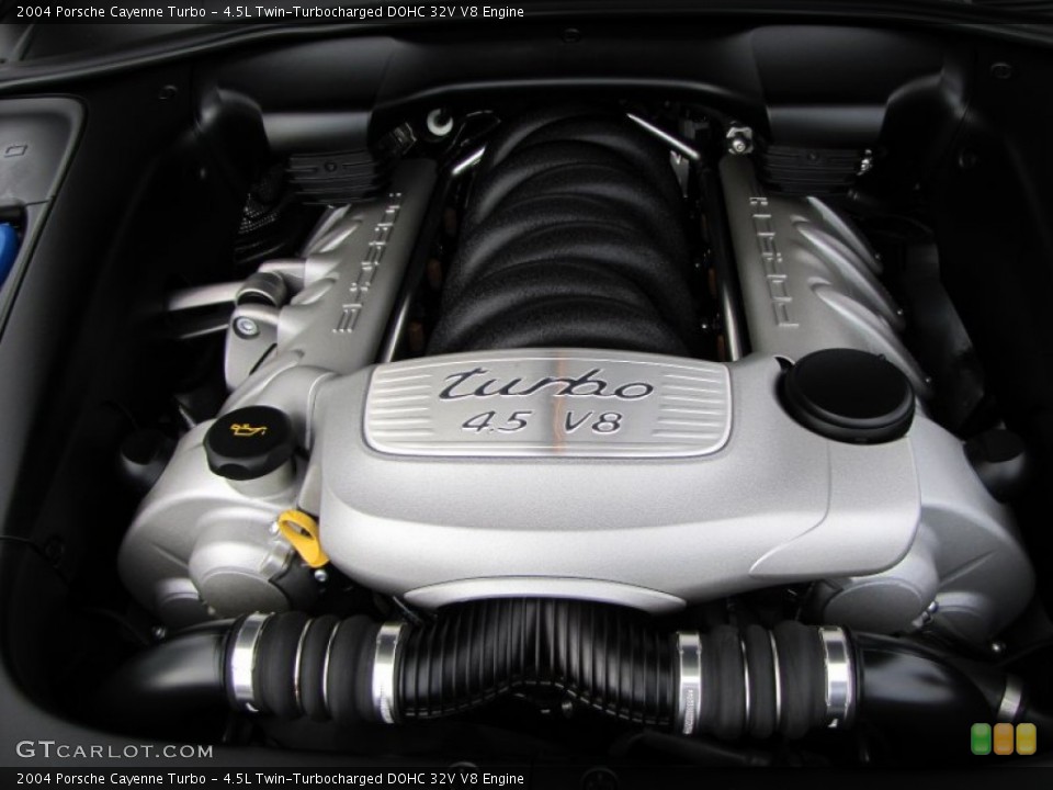 4.5L Twin-Turbocharged DOHC 32V V8 Engine for the 2004 Porsche Cayenne #55625894