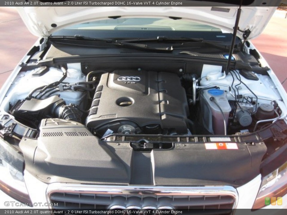 2.0 Liter FSI Turbocharged DOHC 16-Valve VVT 4 Cylinder Engine for the 2010 Audi A4 #55637858