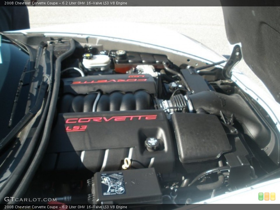 6.2 Liter OHV 16-Valve LS3 V8 Engine for the 2008 Chevrolet Corvette #55640783