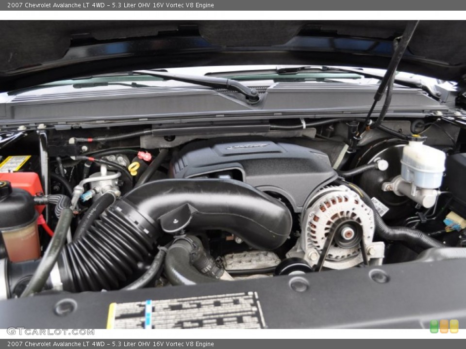 5.3 Liter OHV 16V Vortec V8 Engine for the 2007 Chevrolet Avalanche #55645876