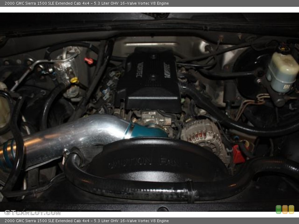 5.3 Liter OHV 16-Valve Vortec V8 Engine for the 2000 GMC Sierra 1500 #55646990