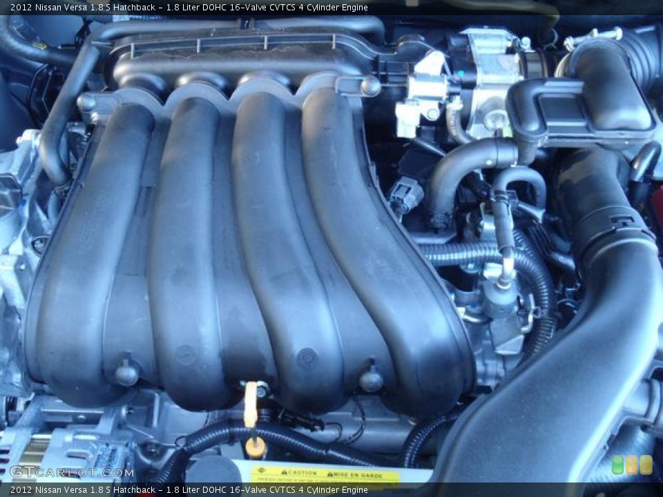 1.8 Liter DOHC 16-Valve CVTCS 4 Cylinder Engine for the 2012 Nissan Versa #55648243