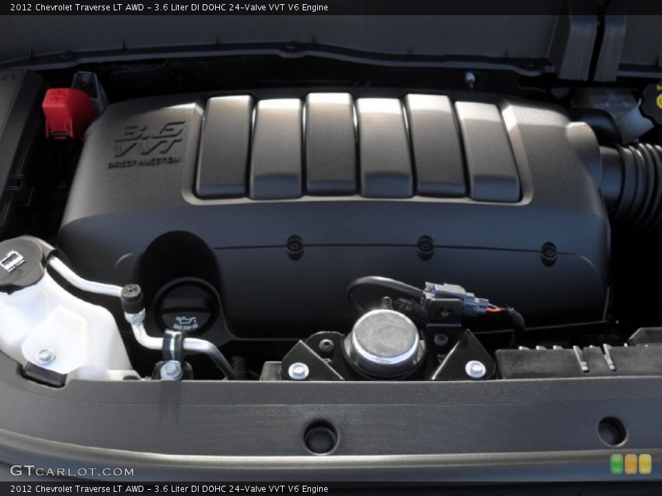 3.6 Liter DI DOHC 24-Valve VVT V6 Engine for the 2012 Chevrolet Traverse #55651742
