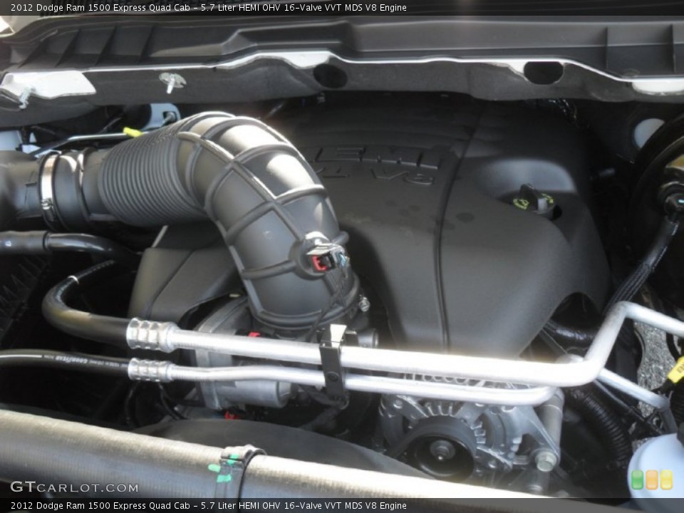 5.7 Liter HEMI OHV 16-Valve VVT MDS V8 Engine for the 2012 Dodge Ram 1500 #55653380