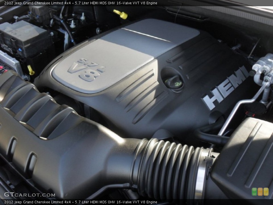 5.7 Liter HEMI MDS OHV 16-Valve VVT V8 Engine for the 2012 Jeep Grand Cherokee #55654181