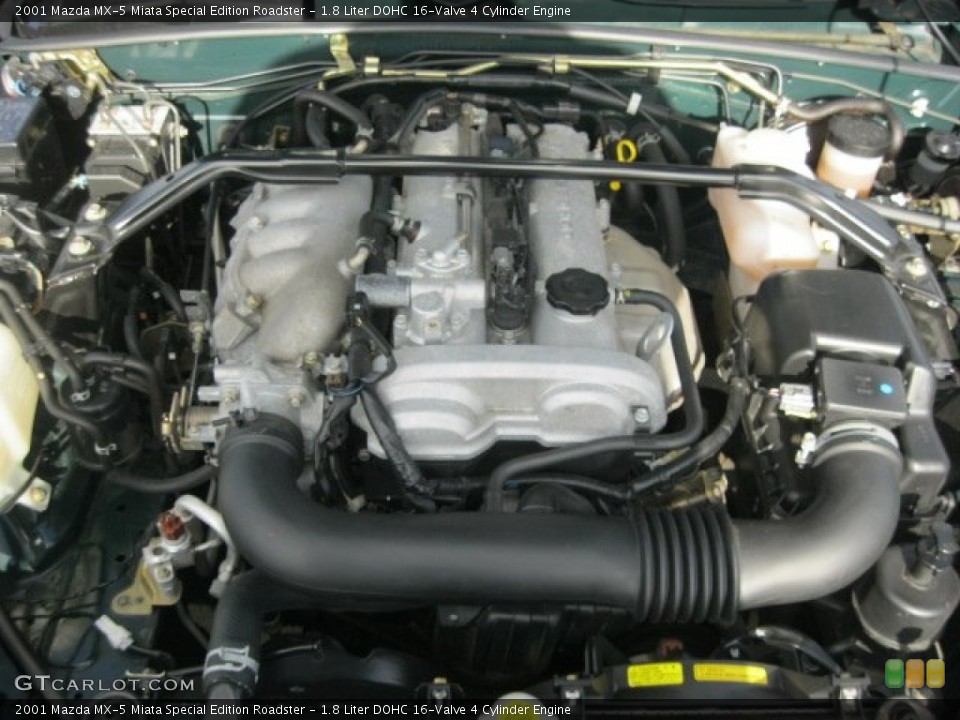 1.8 Liter DOHC 16-Valve 4 Cylinder Engine for the 2001 Mazda MX-5 Miata #55655225